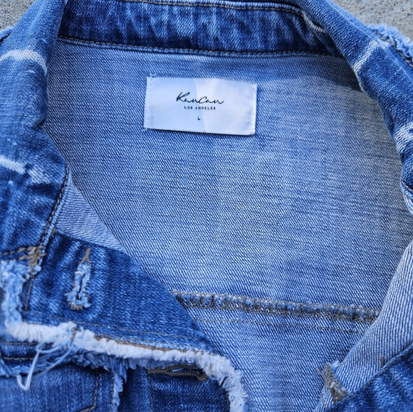 Kancan denim jacket Large - Picture 2 of 3